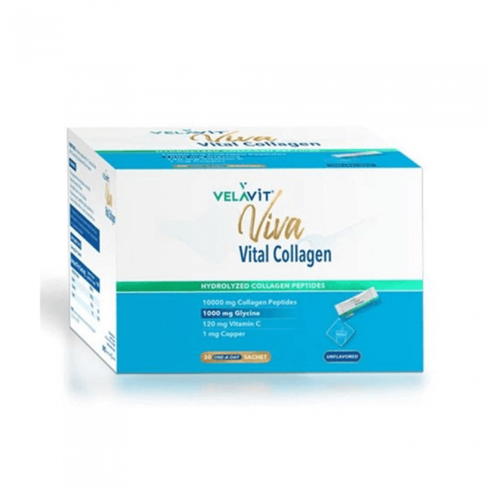 Velavit Viva Vital Collagen Toz Takviye Edici Gıda 30 Şase Velavit Viva Vital Collagen Toz Takviye Edici Gıda 30 Şase