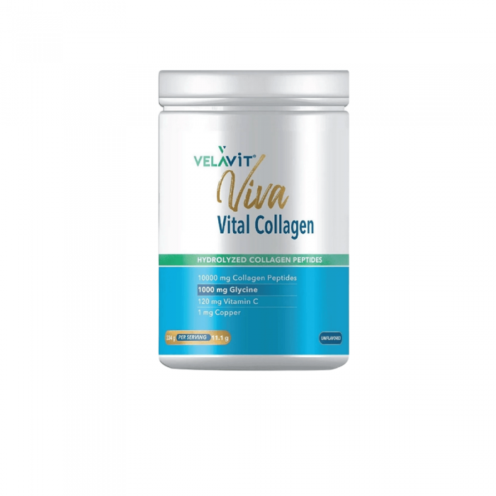 Velavit Viva Vital Collagen Toz Takviye Edici Gıda 334 gr Velavit Viva Vital Collagen Toz Takviye Edici Gıda 334 gr