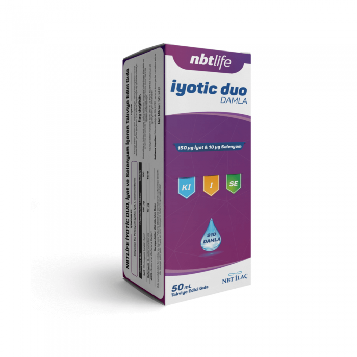 Nbt Life İyotic Duo Damla 50 ml Nbt Life İyotic Duo Damla 50 ml