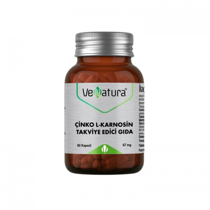 Venatura Çinko L-Karnosin 60 Kapsül