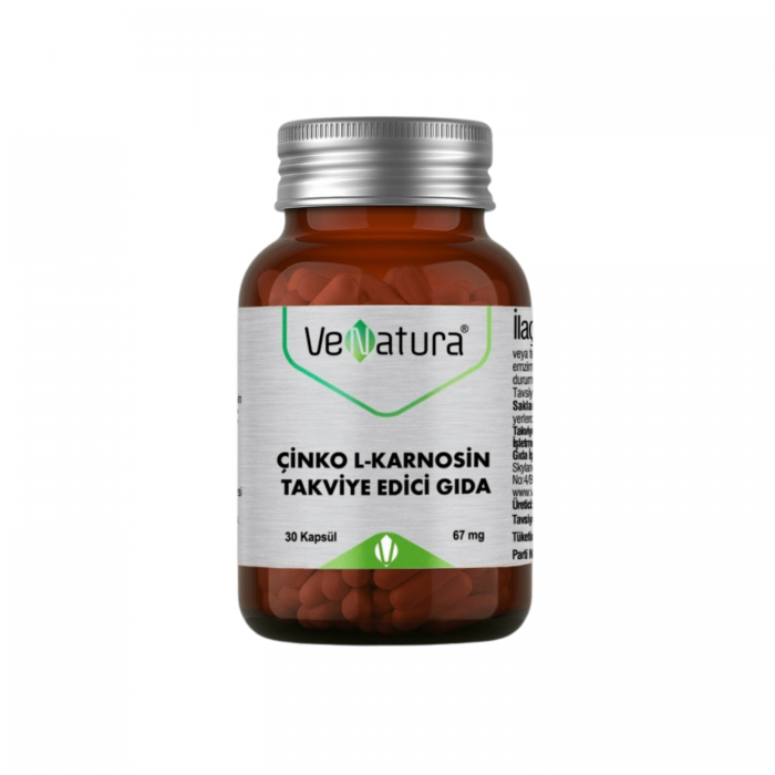 Venatura Çinko L-Karnosin 30 Kapsül
