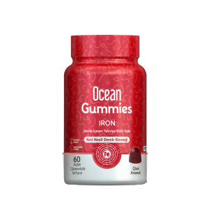 Orzax Ocean Gummies İron Demir 60 Çiğnenebilir Jel Form