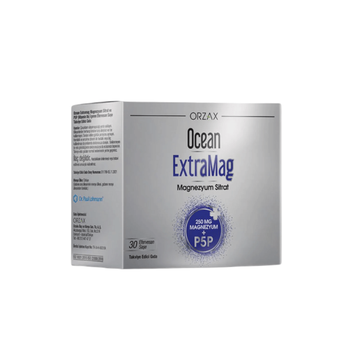 Orzax Ocean Extramag Magnezyum Sitrat Efervesan 30 Saşe Orzax Ocean Extramag Magnezyum Sitrat Efervesan 30 Saşe