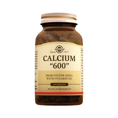Solgar Calcium Oyster Shell 600 mg 60 Tablet