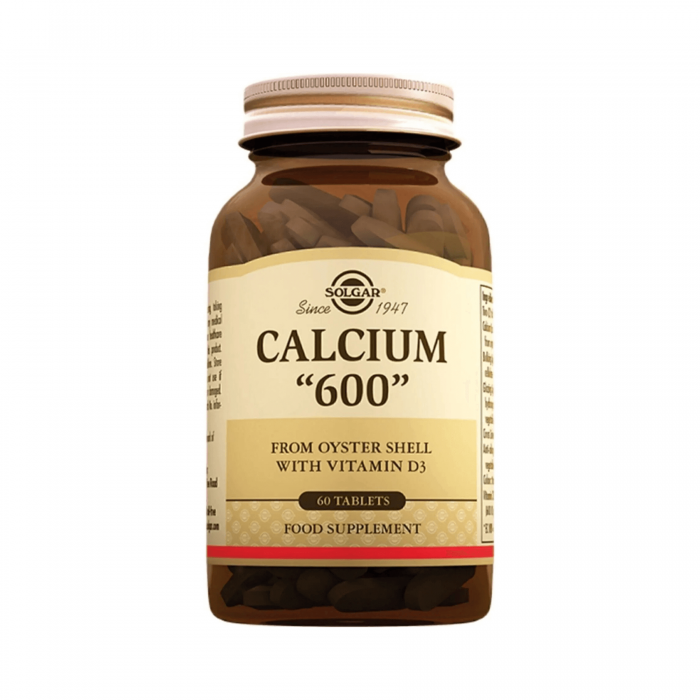 Solgar Calcium Oyster Shell 600 mg 60 Tablet Solgar Calcium Oyster Shell 600 mg 60 Tablet