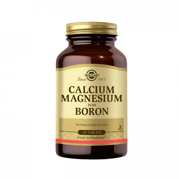 Solgar Calcium Magnesium Plus Boron 100 Tablet Solgar Calcium Magnesium Plus Boron 100 Tablet