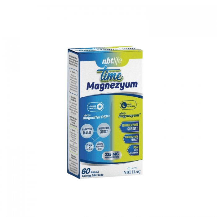 Nbt Life Time Magnezyum 60 Kapsül
