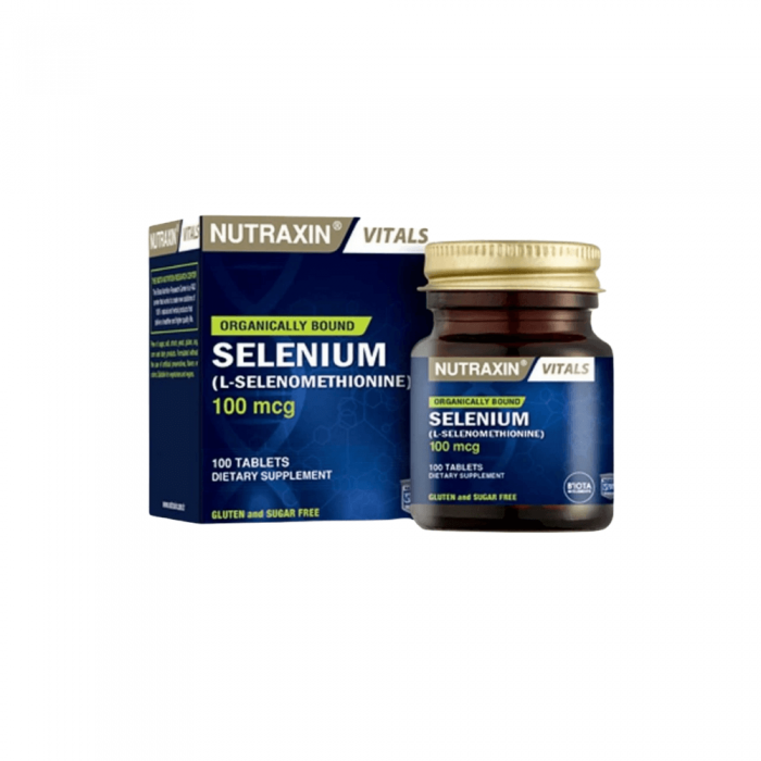 Nutraxin Selenium 100 Tablet Nutraxin Selenium 100 Tablet