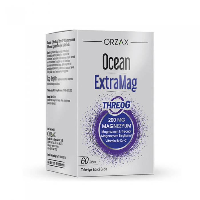 Orzax Ocean Extramag Threog 200 mg 60 Tablet Orzax Ocean Extramag Threog 200 mg 60 Tablet