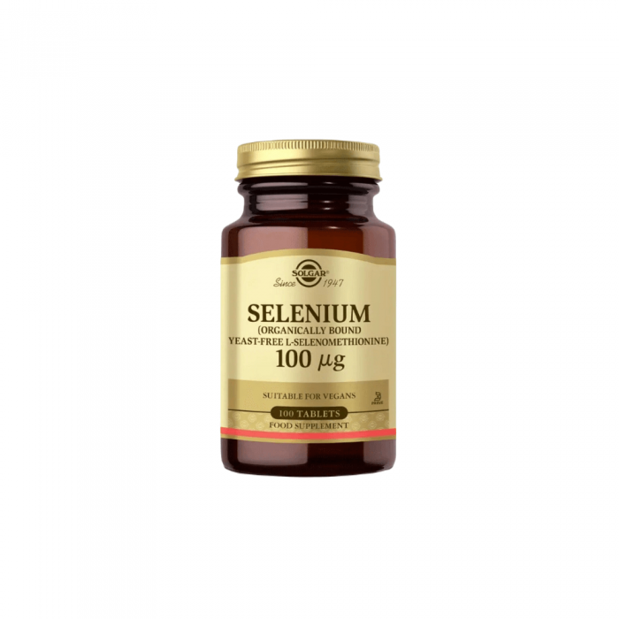 Solgar Selenium 100 mcg 100 Tablet