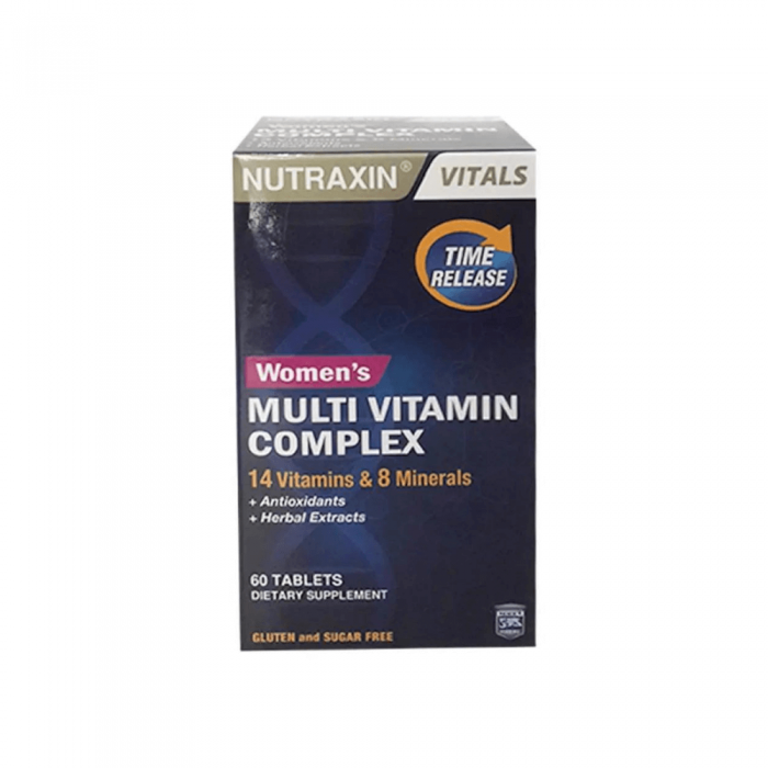 Nutraxin Womens Multi Vitamin Complex 60 Tablet Nutraxin Womens Multi Vitamin Complex 60 Tablet