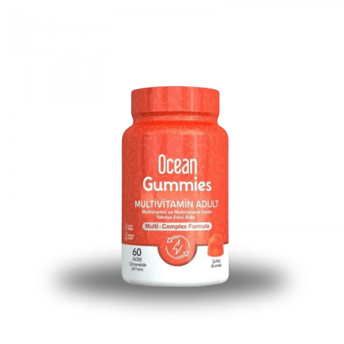 Orzax Ocean Gummies Multivitamin Adult 60 Adet Çiğnenebilir Jel Form