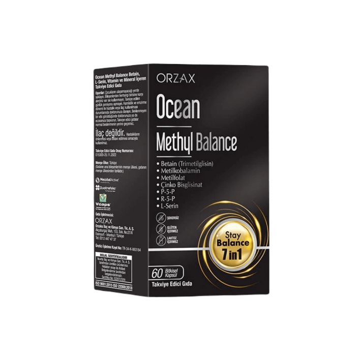 Orzax Ocean Methyl Balance 60 Kapsül