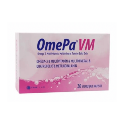 Omepa VM 30 Yumuşak Kapsül