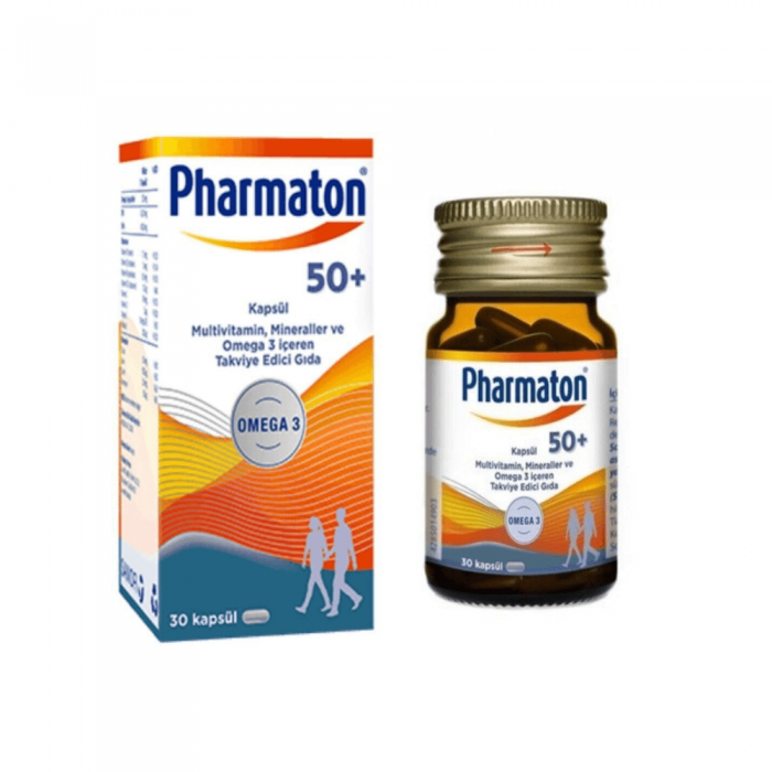 Pharmaton 50 Plus 30 Kapsül Pharmaton 50 Plus 30 Kapsül