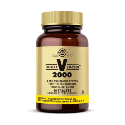 Solgar VM-2000 Multivitamin ve Mineral 60 Tablet