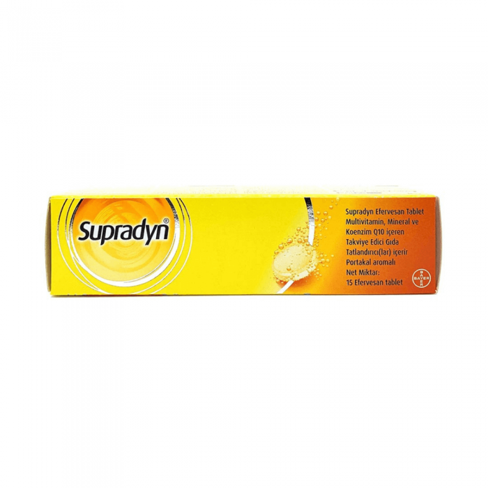 Supradyn Koenzim Q10 15 Efervesan Tablet Supradyn Koenzim Q10 15 Efervesan Tablet