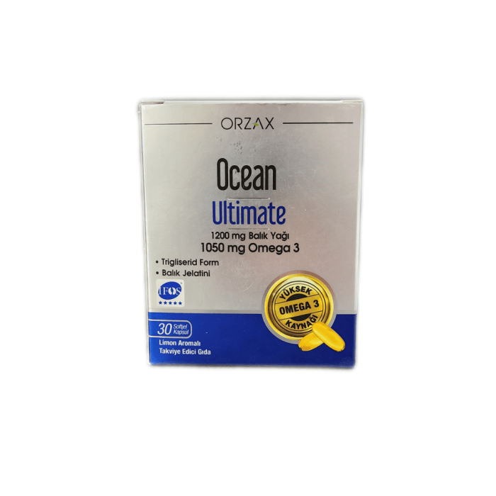 Orzax Ocean Ultimate 30 Kapsül Orzax Ocean Ultimate 30 Kapsül