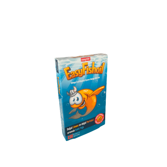 EasyFishoil Omega 3 Çiğnenebilir 30 Jel Tablet EasyFishoil Omega 3 Çiğnenebilir 30 Jel Tablet