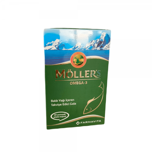 Möller's Omega 3 Balık Yağı 60 Kapsül