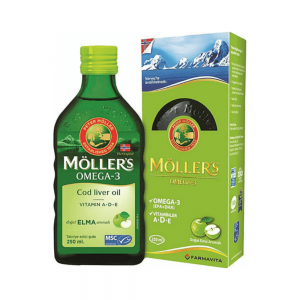 Möllers Omega 3 Elma Aromalı Balık Yağı 250 ml