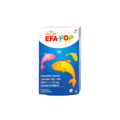 New Life EFA Pop Balık Yağı 30 Çiğnenebilir Kapsül