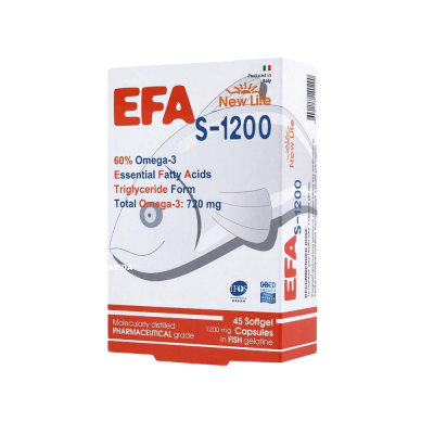 New Life EFA S-1200 Omega 3 45 Kapsül