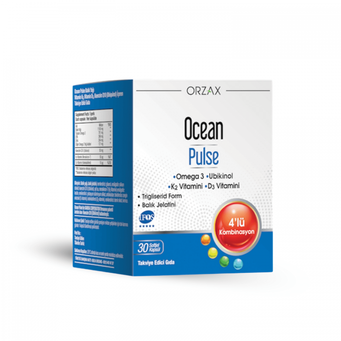 Orzax Ocean Pulse 30 Kapsül Orzax Ocean Pulse 30 Kapsül