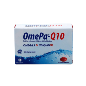 Omepa-Q10 Omega3 Ubiquinol 30 Kapsül