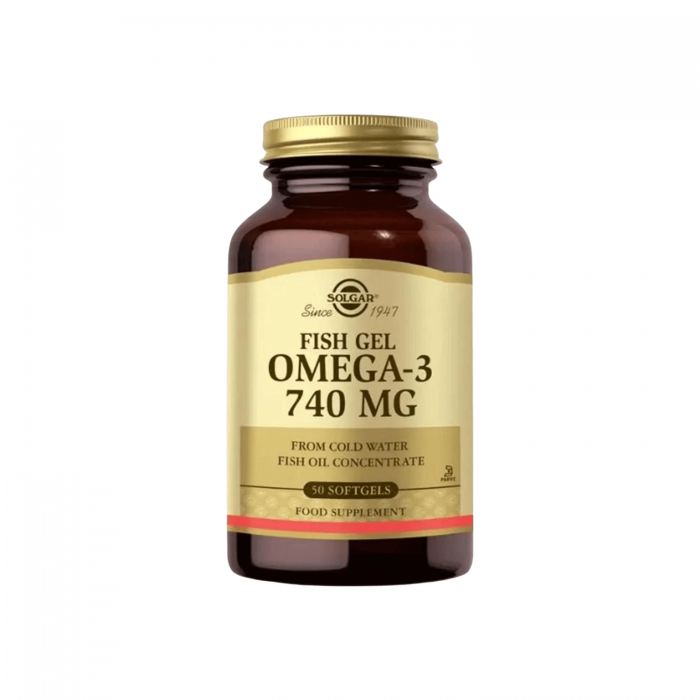 Solgar Omega-3 740 Mg Fish Gel 50 Yumuşak Jelatinli Kapsül