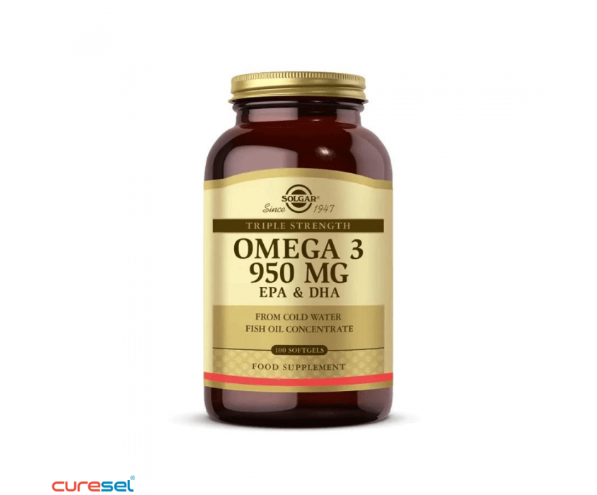 Solgar Omega 3 950 mg 50 Yumuşak Jelatinli Kapsül