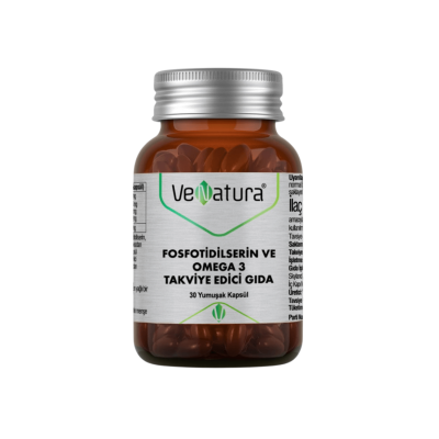 Venatura Fosfotidilserin ve Omega-3 30 Yumuşak Kapsül