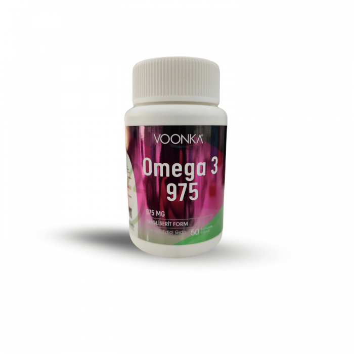 Voonka Omega 3 975 mg 50 Yumuşak Kapsül Voonka Omega 3 975 mg 50 Yumuşak Kapsül