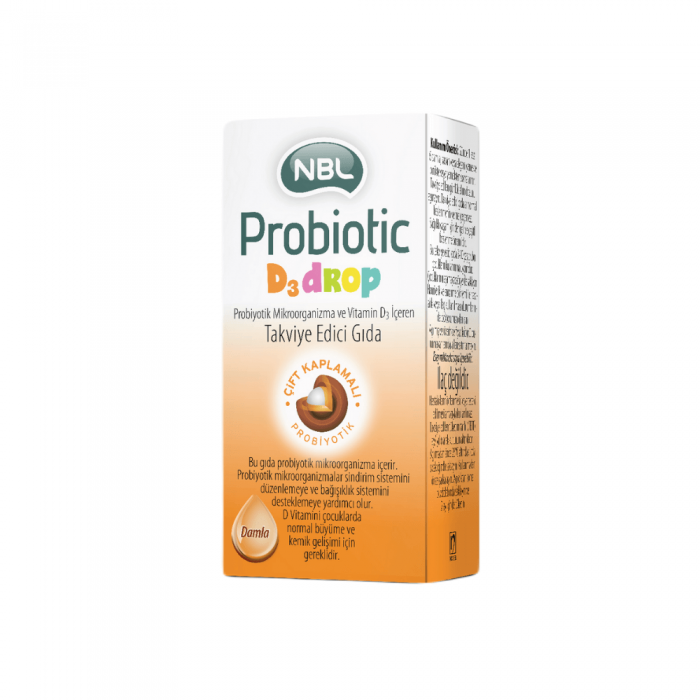 NBL Probiotic D3drop Takviye Edici Gıda 7.5 ml NBL Probiotic D3drop Takviye Edici Gıda 7.5 ml