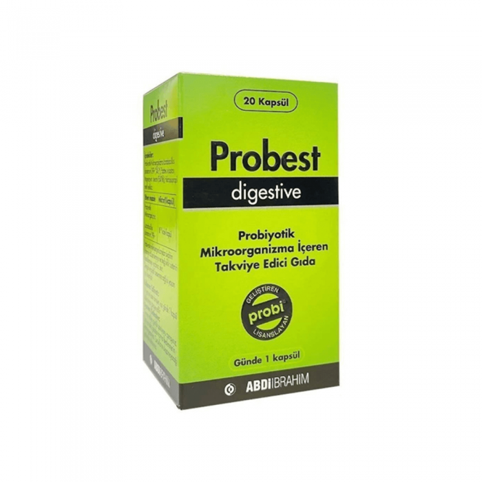 Probest Digestive Probiyotik 20 Kapsül Probest Digestive Probiyotik 20 Kapsül
