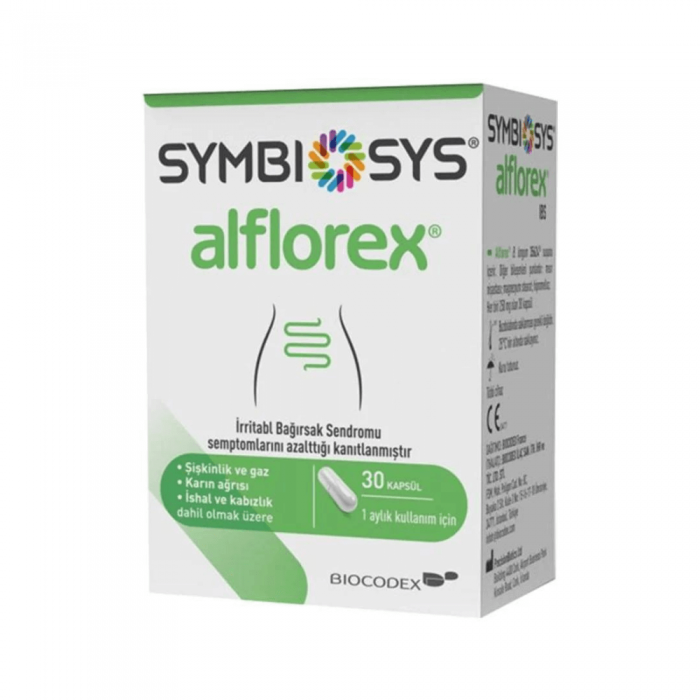 Symbiosys Alflorex Probiyotik 30 Kapsül Symbiosys Alflorex Probiyotik 30 Kapsül