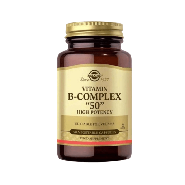 Solgar Vitamin B Complex 50 mg 50 Kapsül Solgar Vitamin B Complex 50 mg 50 Kapsül