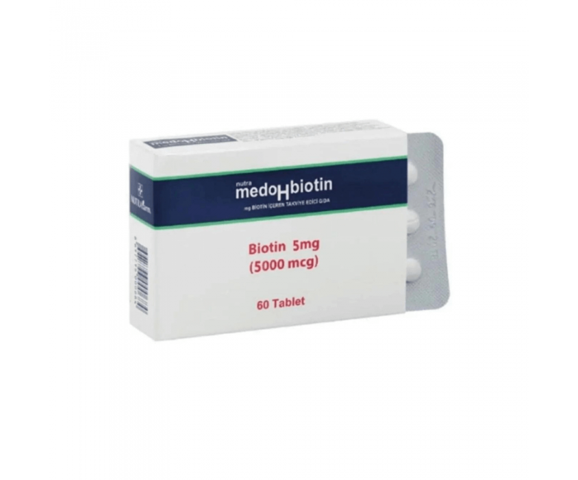 Dermoskin Medohbiotin Tablet 5 Mg 60 Tablet