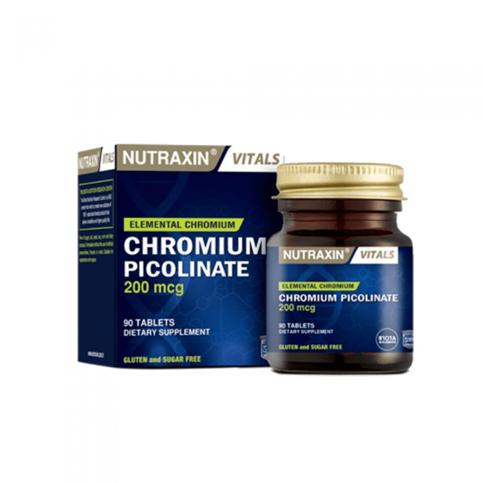 Nutraxin Chromium Picolinate 90 Tablet Nutraxin Chromium Picolinate 90 Tablet