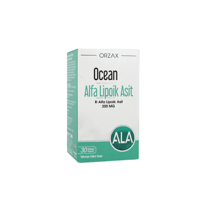 Orzax Ocean Alfa Lipoik Asit 200 mg 30 Kapsül