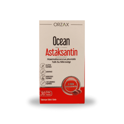Orzax Ocean Astaksantin 30 Kapsül