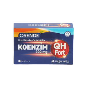 Osende Koenzim QH Fort 200 mg 30 Yumuşak Kapsül