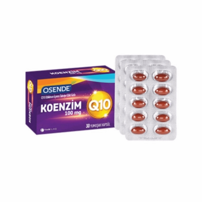 Osende Koenzim 100mg Q10 30 Yumuşak Kapsül