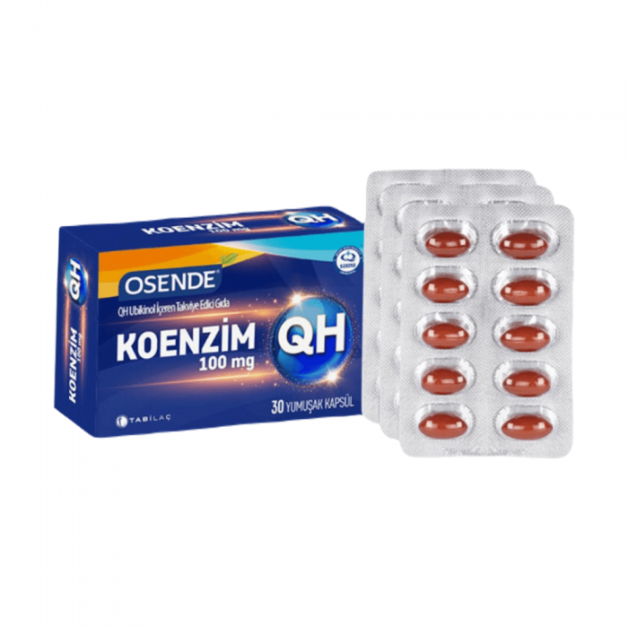 Osende Koenzim QH 100 mg 30 Yumuşak Kapsül