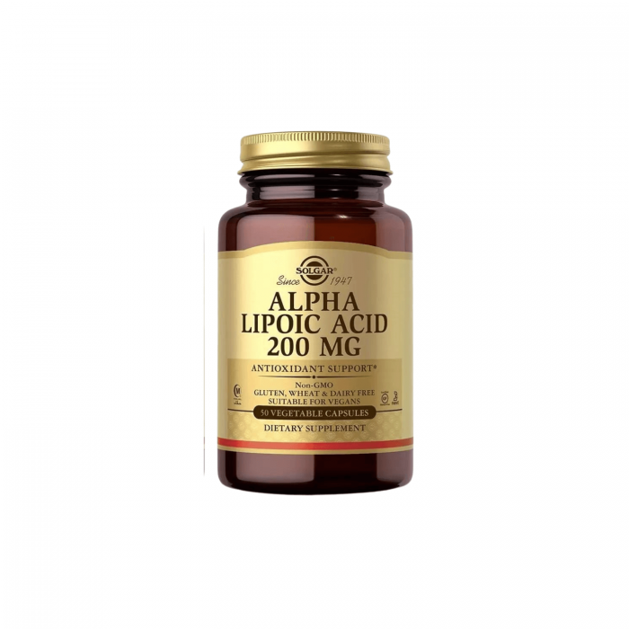 Solgar Alpha Lipoic Acid 200 mg 50 Kapsül Solgar Alpha Lipoic Acid 200 mg 50 Kapsül