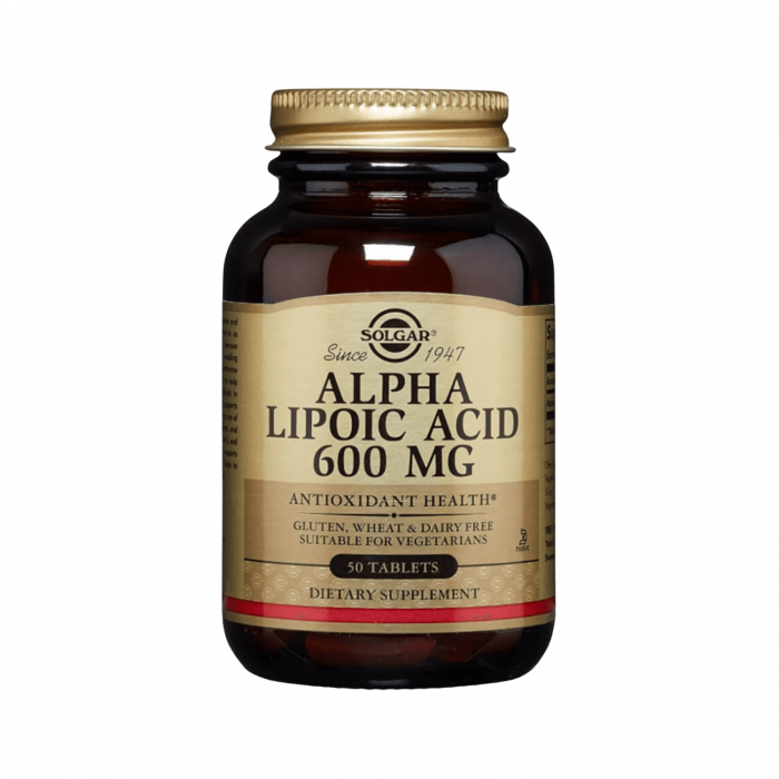 Solgar Alpha Lipoic Acid 600 mg 50 Tablet