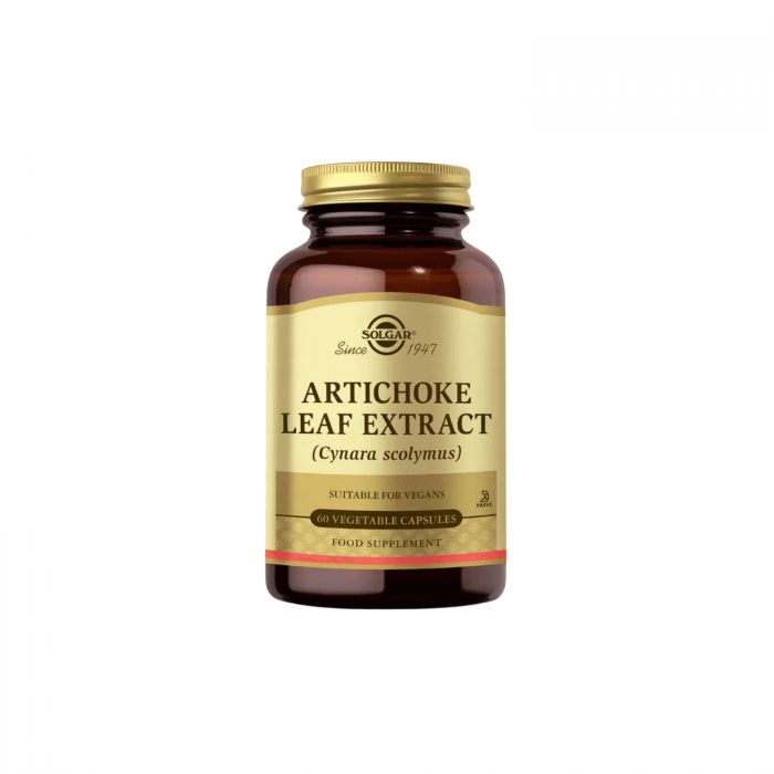 Solgar Artichoke Leaf Extract 60 Kapsül Solgar Artichoke Leaf Extract 60 Kapsül