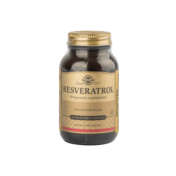 Solgar Resveratrol 60 Kapsül