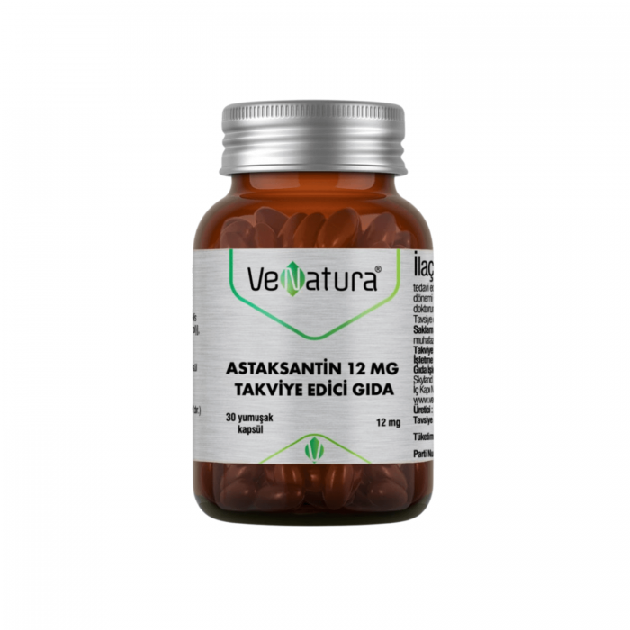 Venatura Astaksantin 12 mg 30 Kapsül