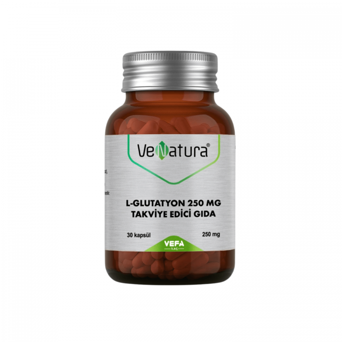 Venatura L-Glutatyon 250 mg 30 Kapsül Venatura L-Glutatyon 250 mg 30 Kapsül